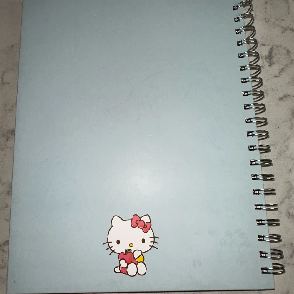 NEW Hello Kitty and Friends Spiral Notebook Hard Cover 160 Lined Pages - Picture 6 of 8